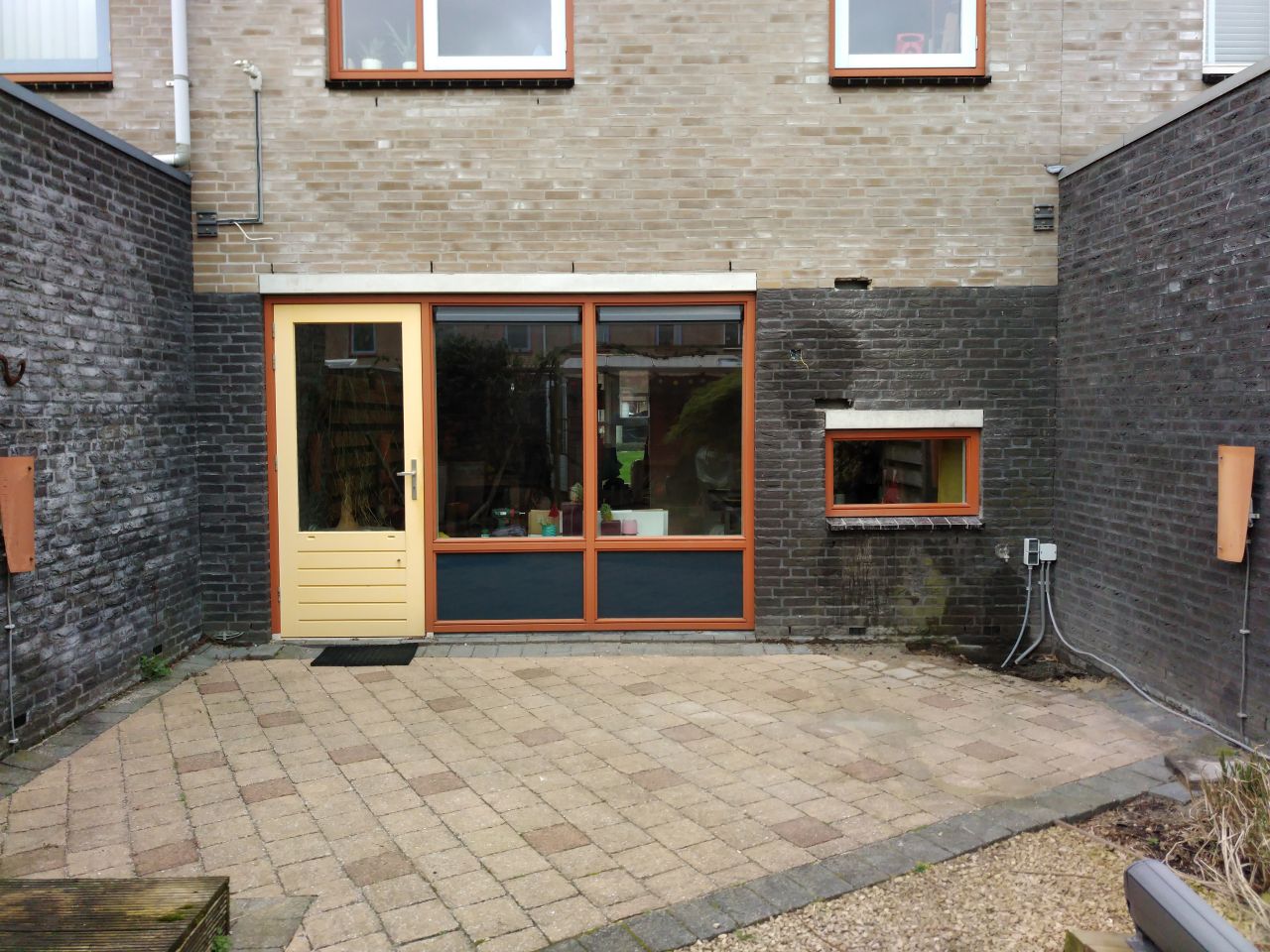 De buitenkant vroeger